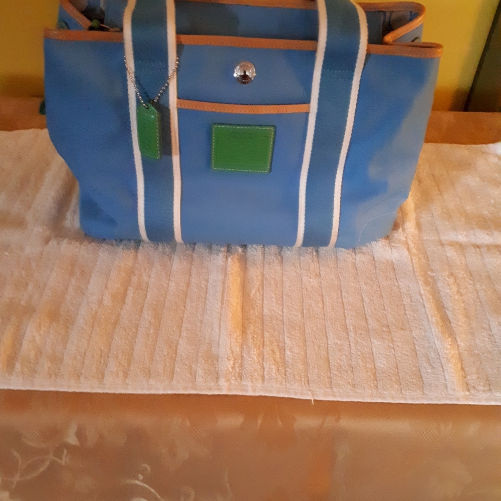 Vintage Coach Tote Bag